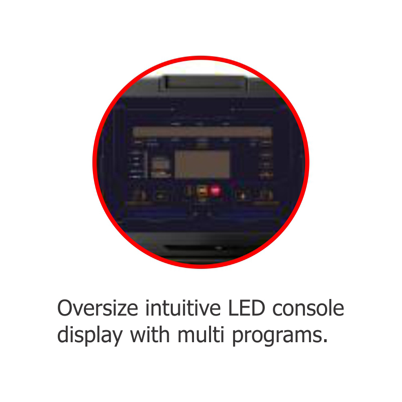 R-5555 Commercial Recumbent Bike